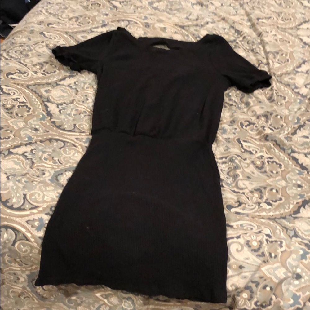 Free people black mini dress